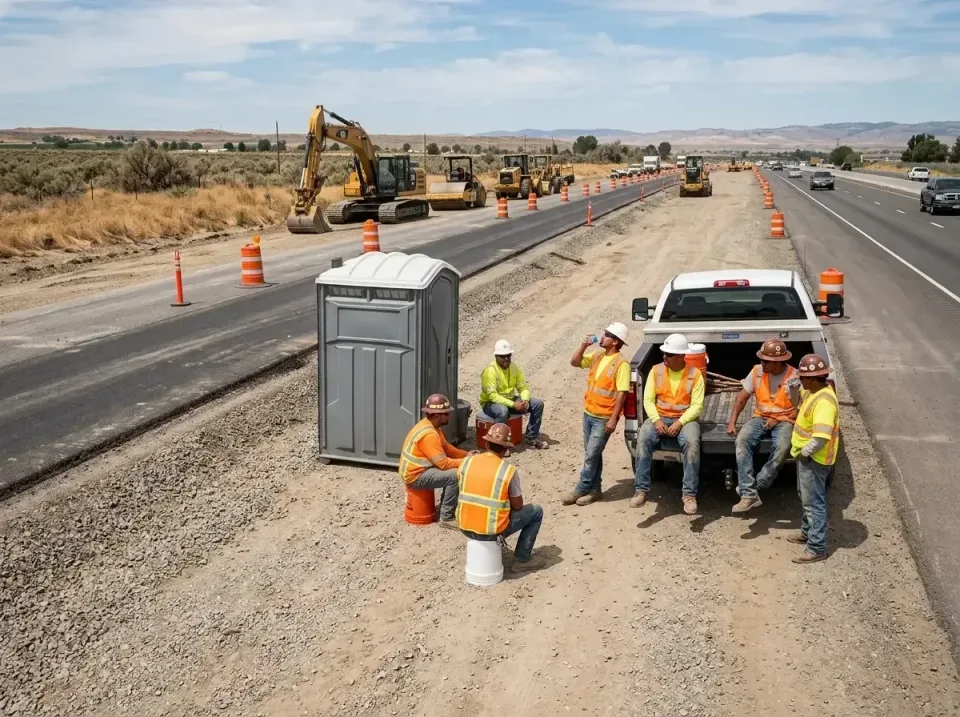 highway-road-construction-crew-007 — frequently asked questions, Porta Potty and Restroom Rentals in Fairfax, IA